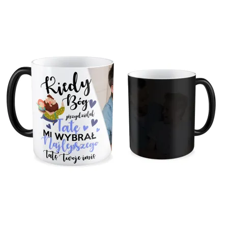 FOTO Kubek magiczny 330ml dla TATY